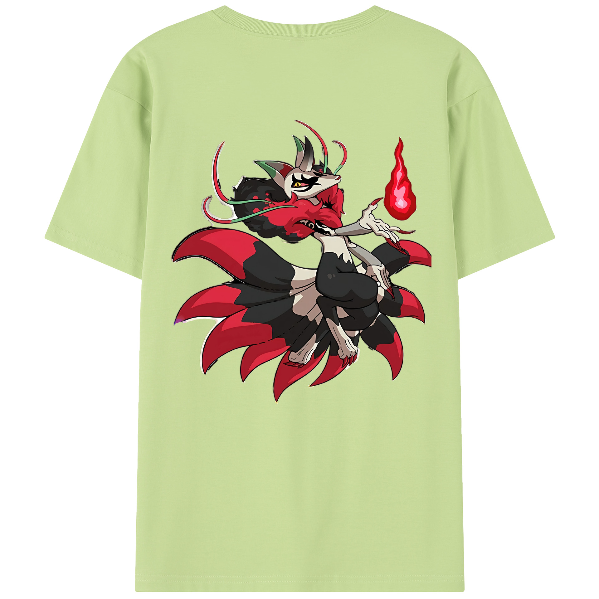 （画像用） 妖怪ウォッチ Yo-kai Watch 綿100％半袖Tシャツ（背面プリント）